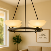 Vernet Round Chandelier 36"